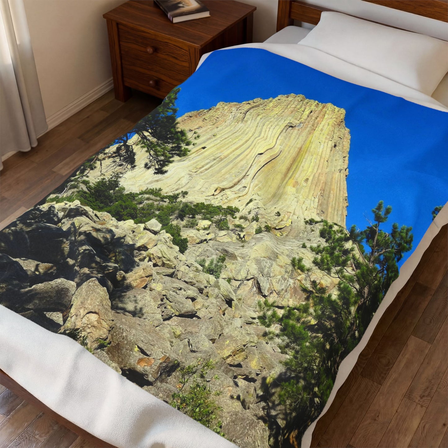 Reaching Heaven - Velveteen Plush Blanket ( 30" x 40", 50" x 60", 60" x 80" )