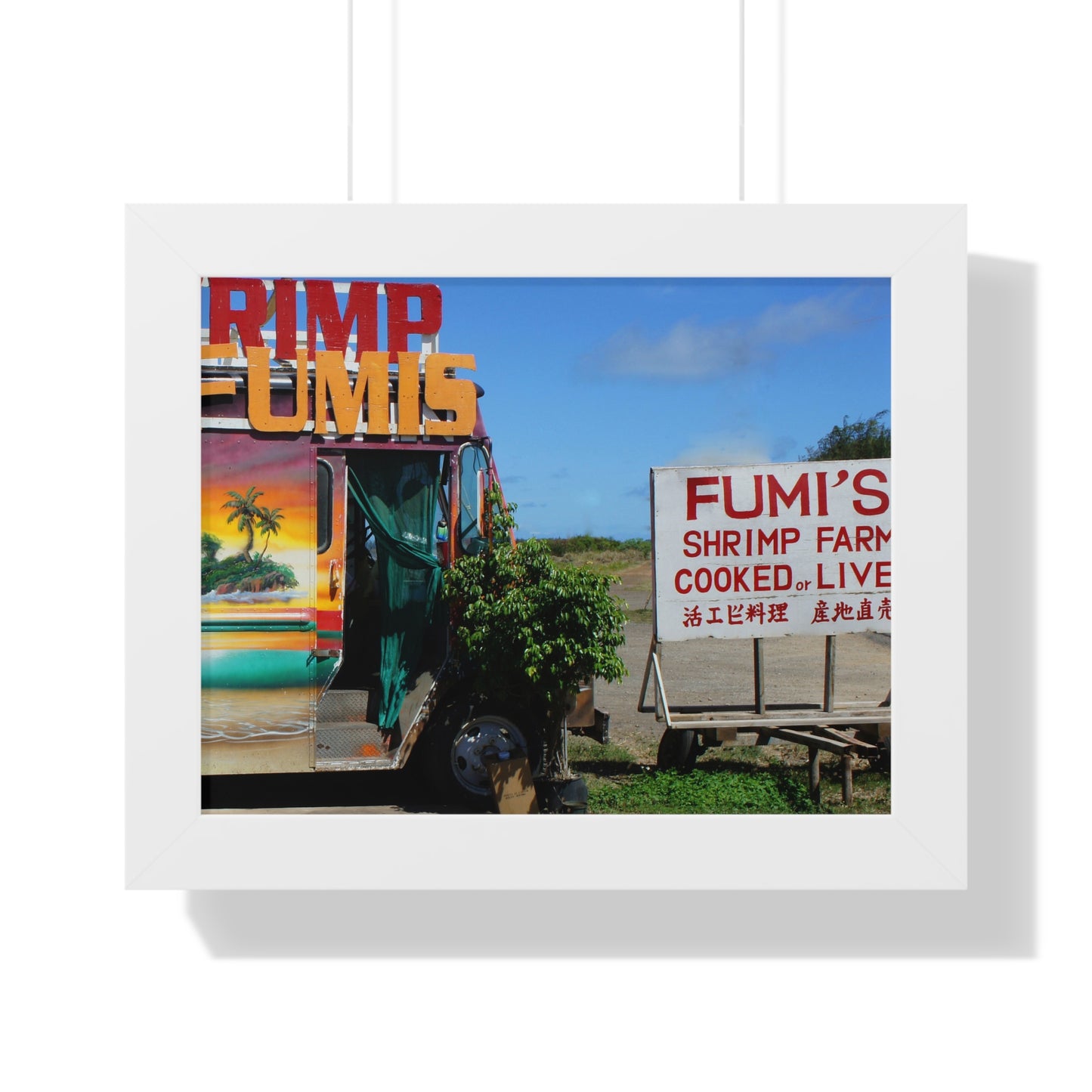 Kaulana Delights - Framed Horizontal Poster