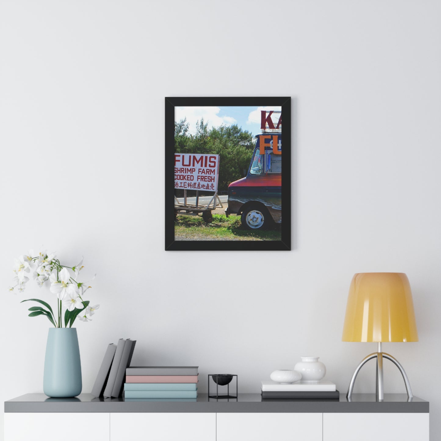 Aloha Keanu - Framed Vertical Poster