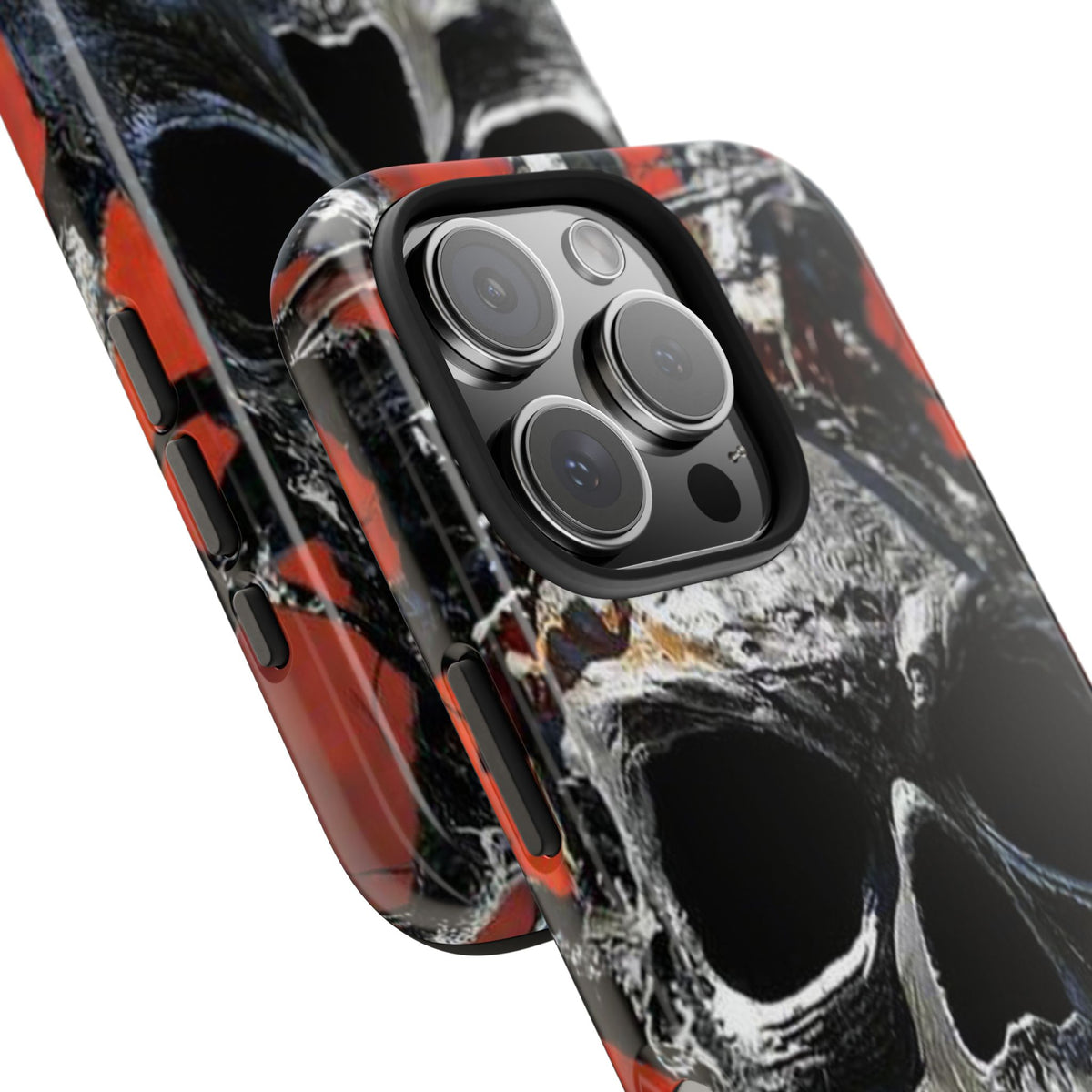 Skull Warrior Inferno Stare (v1) - Tough Phone Cases