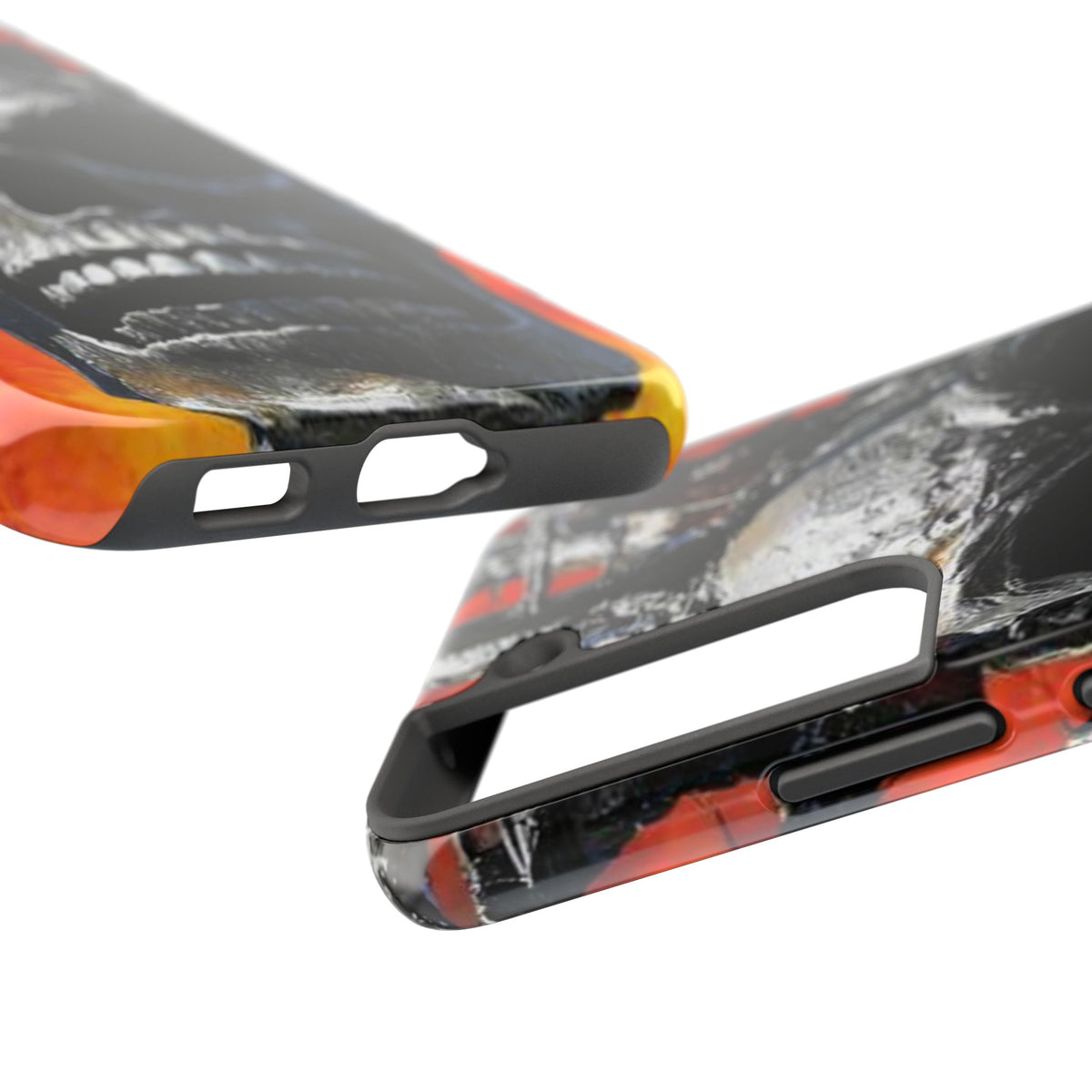 Skull Warrior Inferno Stare (v1) - Tough Phone Cases