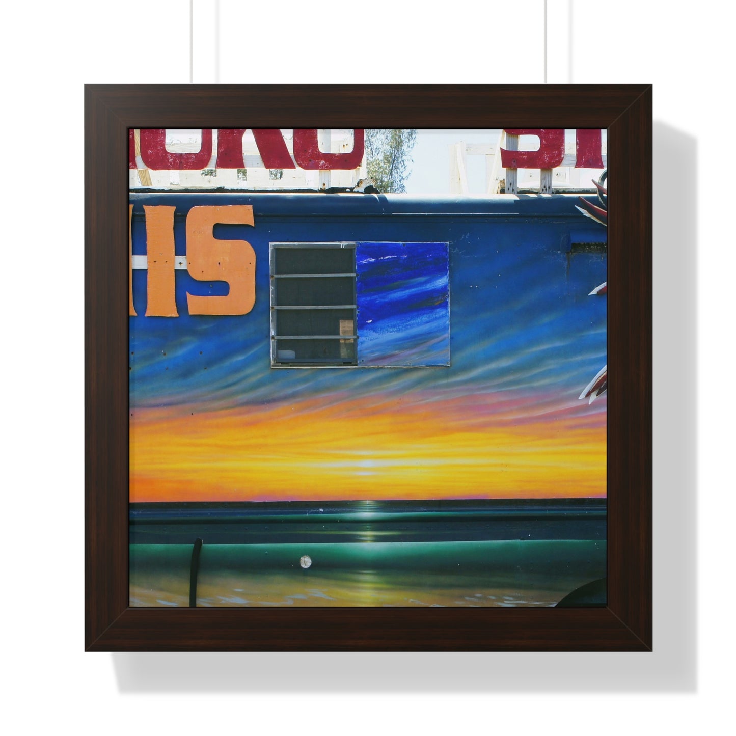 Fumis Aloha - Framed Vertical Poster