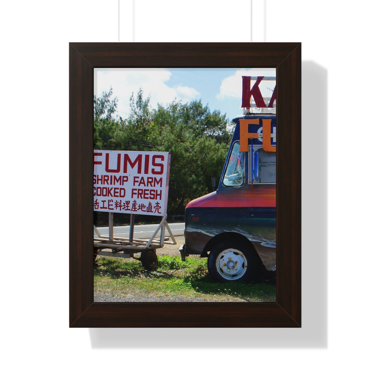 Aloha Keanu - Framed Vertical Poster