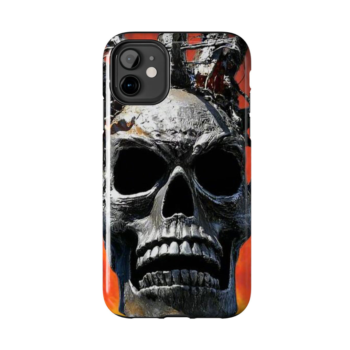 Skull Warrior Inferno Stare (v1) - Tough Phone Cases