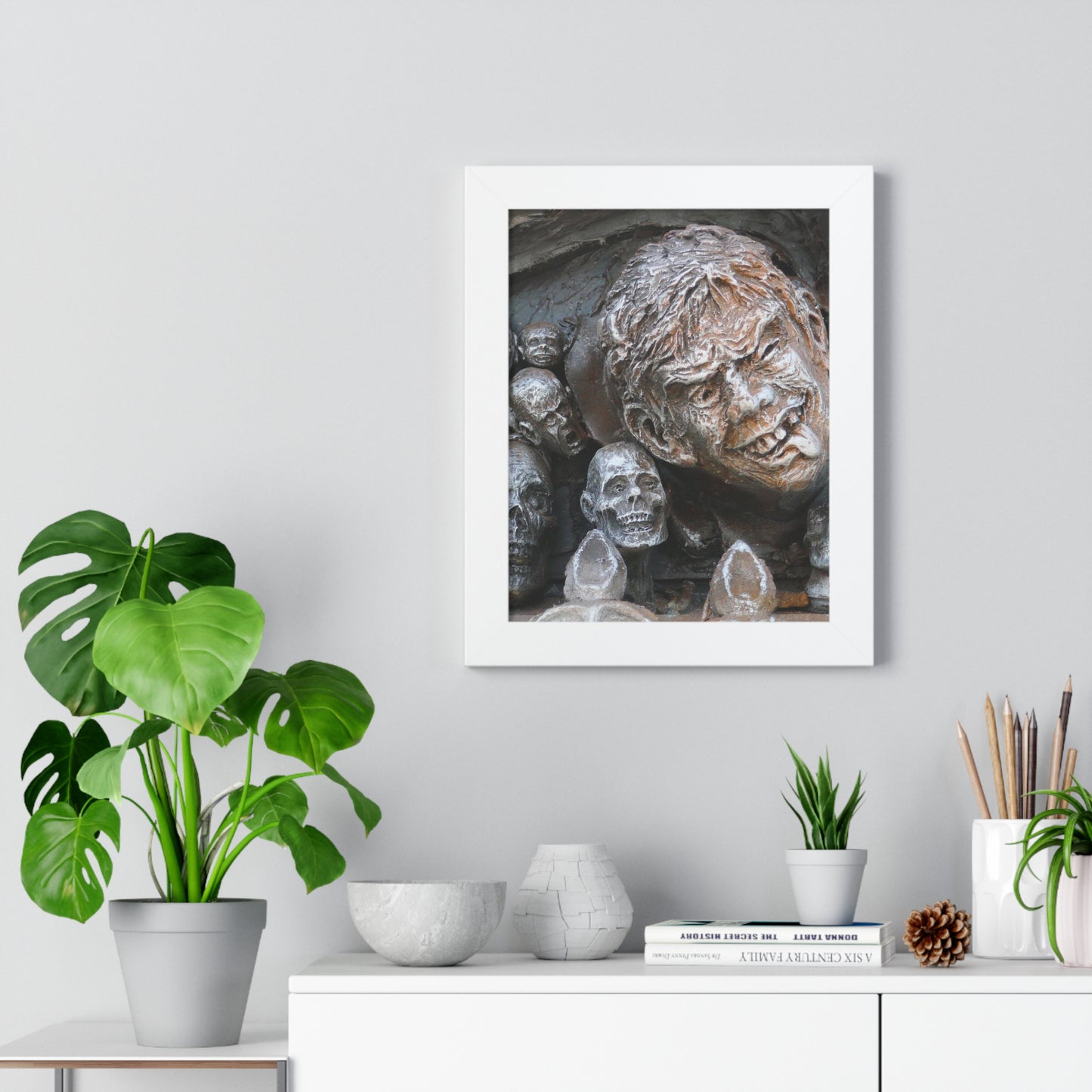 Waiting for the King - Framed Vertical Poster