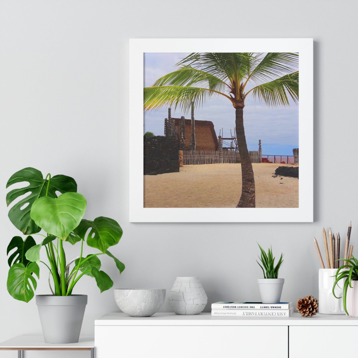 Florescence Hale O Keawe - Framed Vertical Poster