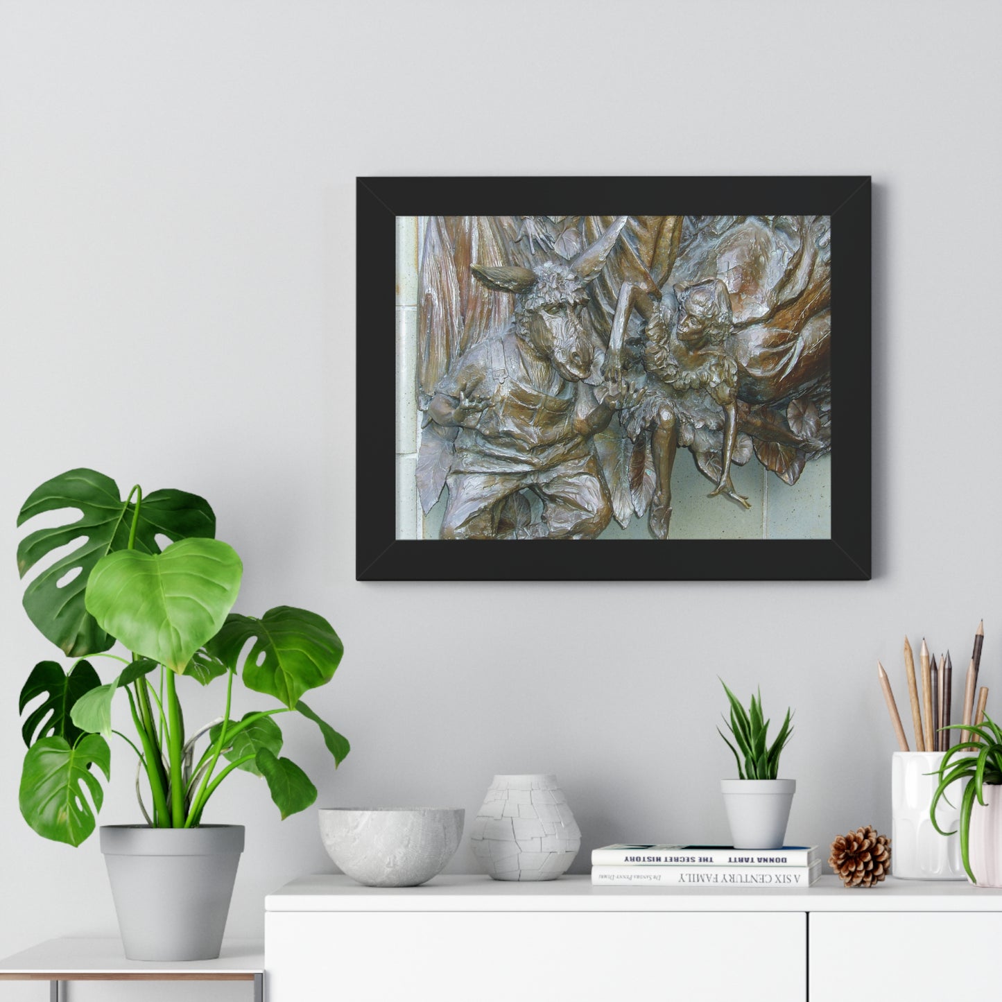 Flight Love - Framed Horizontal Poster