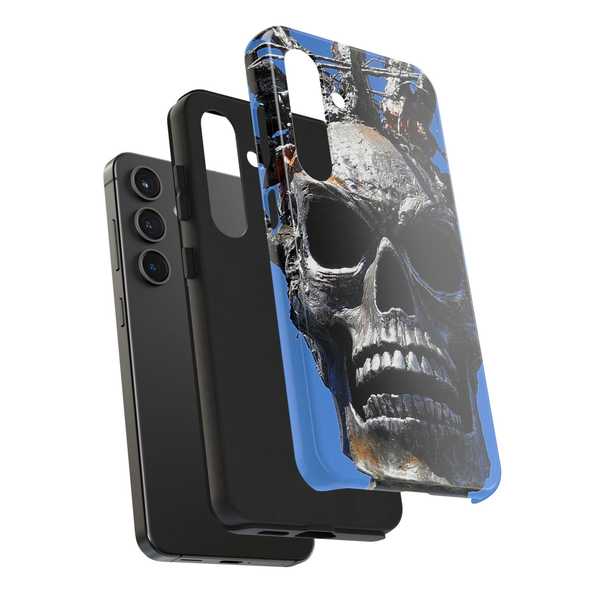 Skull Warrior Stare - Tough Phone Cases