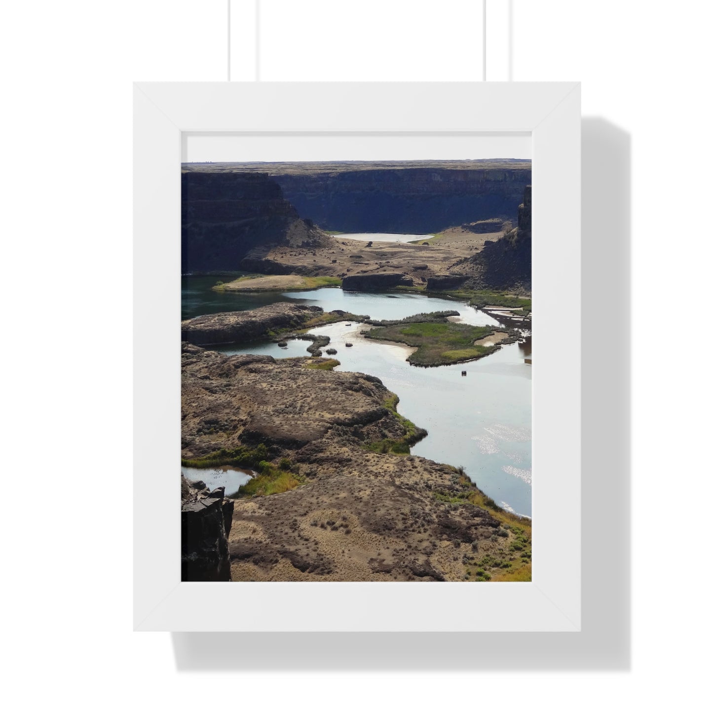 Reminisce of Ancient Thunder - Framed Vertical Poster