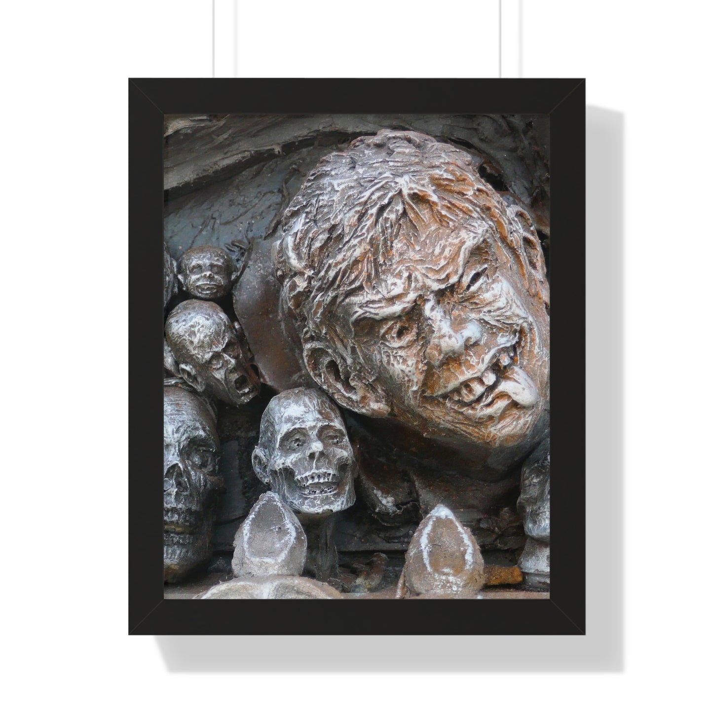 Waiting for the King - Framed Vertical Poster