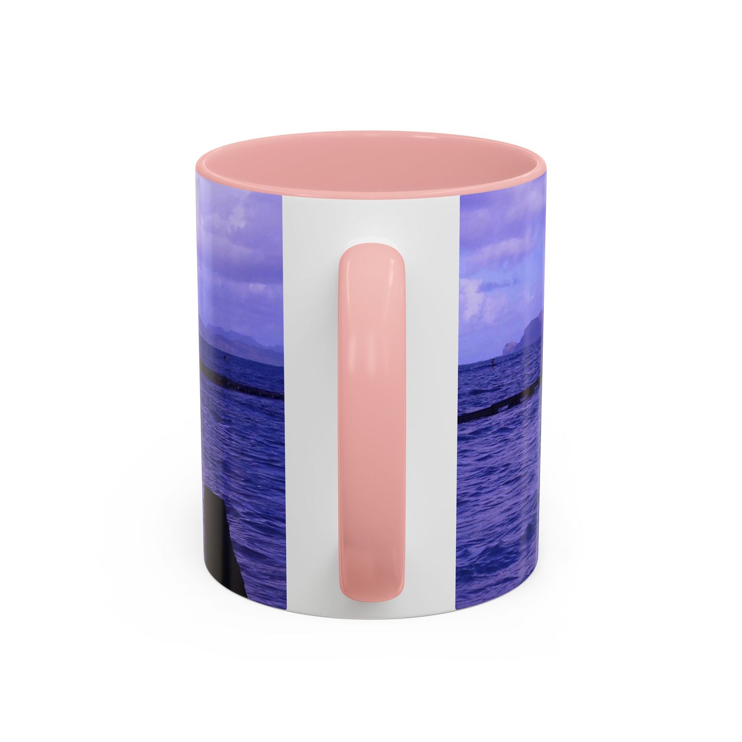 Wade To Chinaman's Hat - Accent Coffee Mug (11, 15oz)