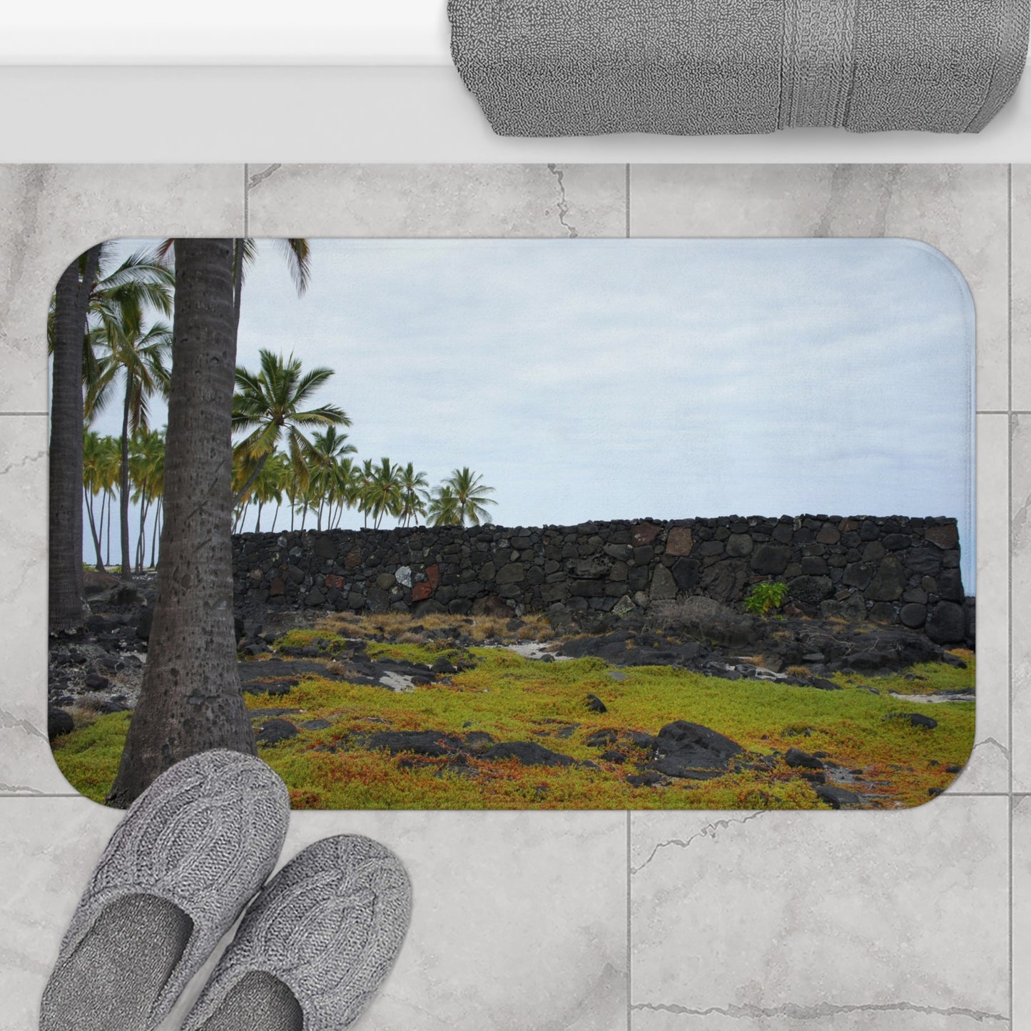 Sacred Grounds - Microfiber Bath Mat