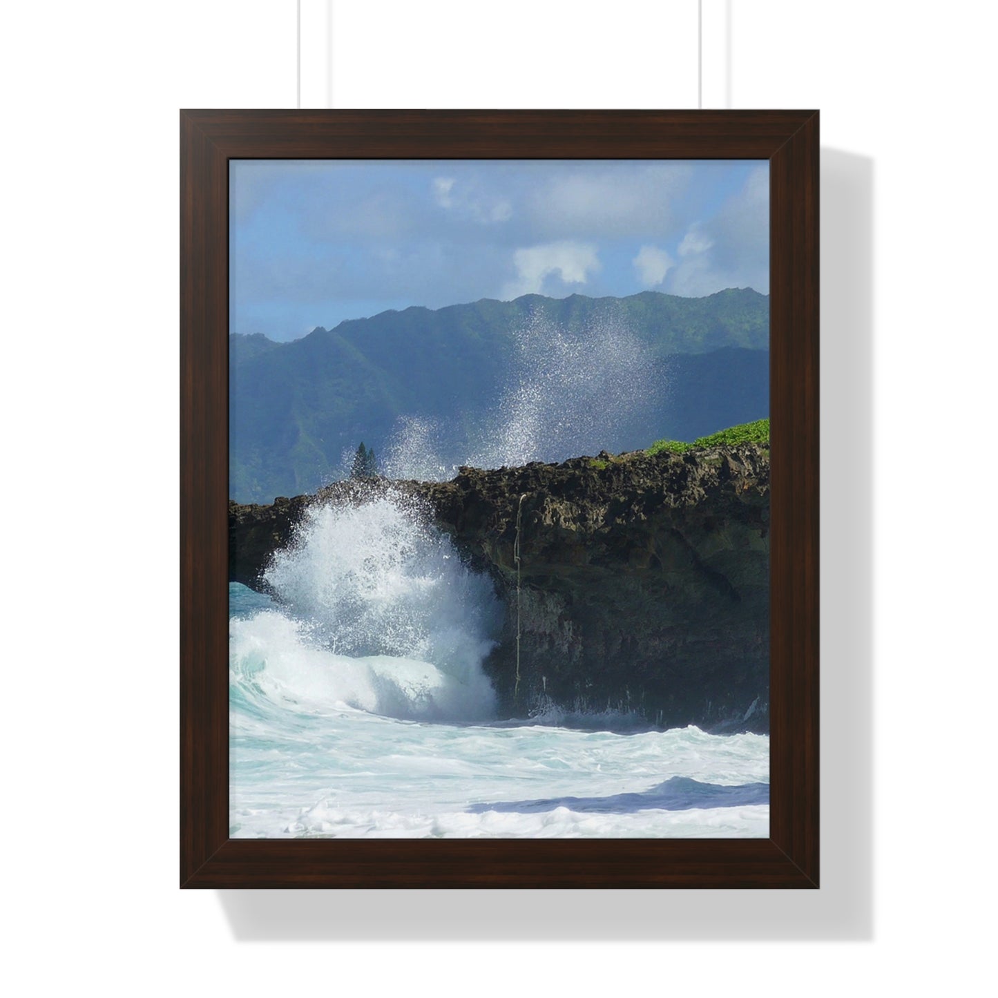 Rockin Surfer's Rope - Framed Vertical Poster