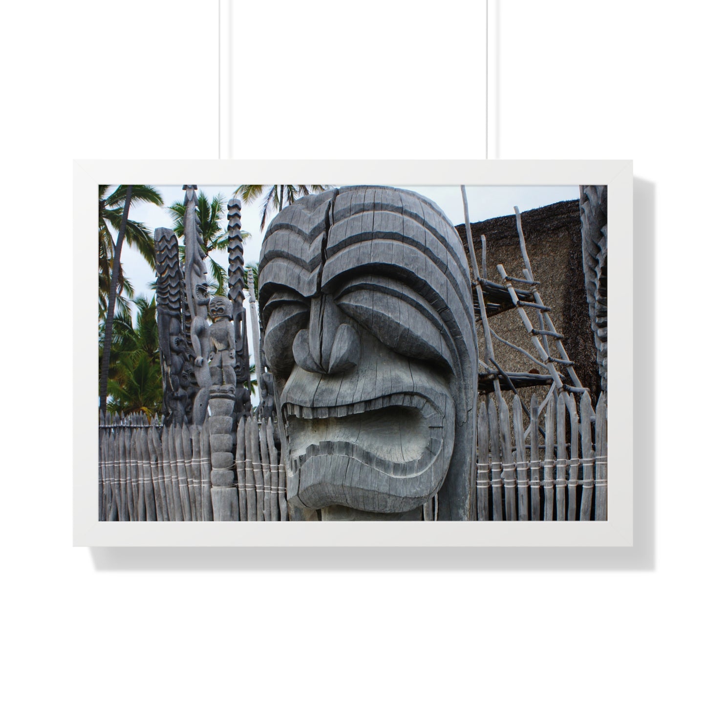 Fierce Guardian - Framed Horizontal Poster