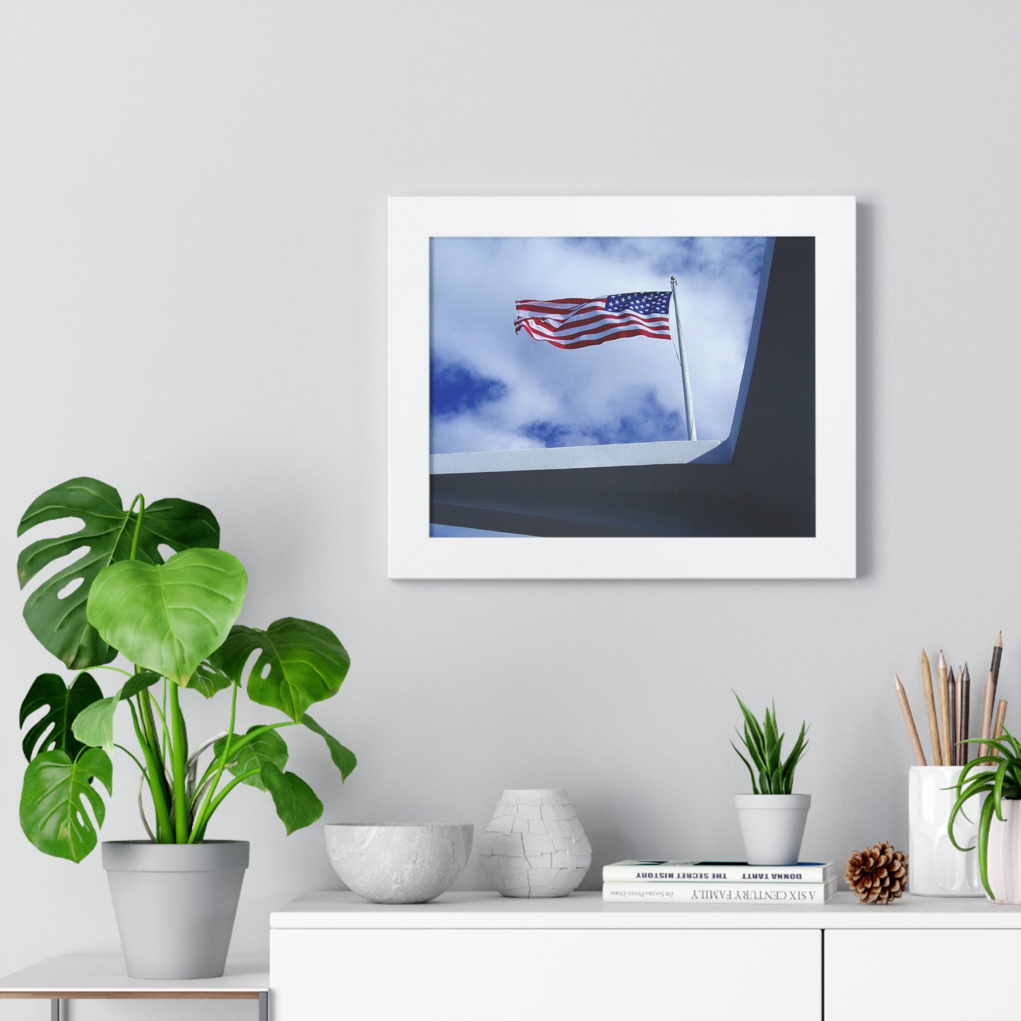 In Solemn Remembrance - Framed Horizontal Poster