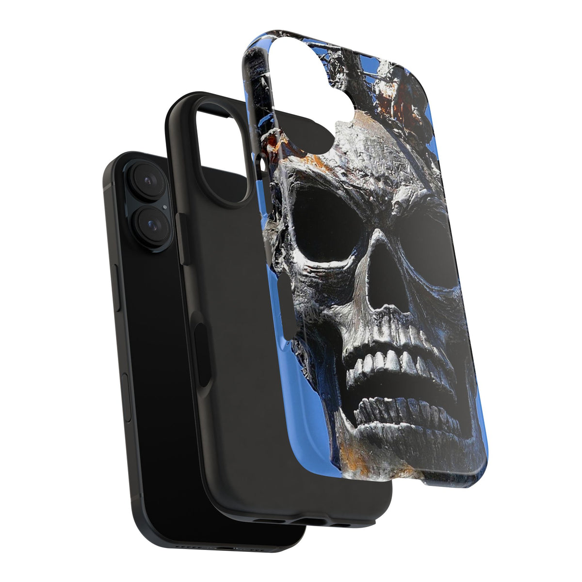 Skull Warrior Stare - Tough Phone Cases