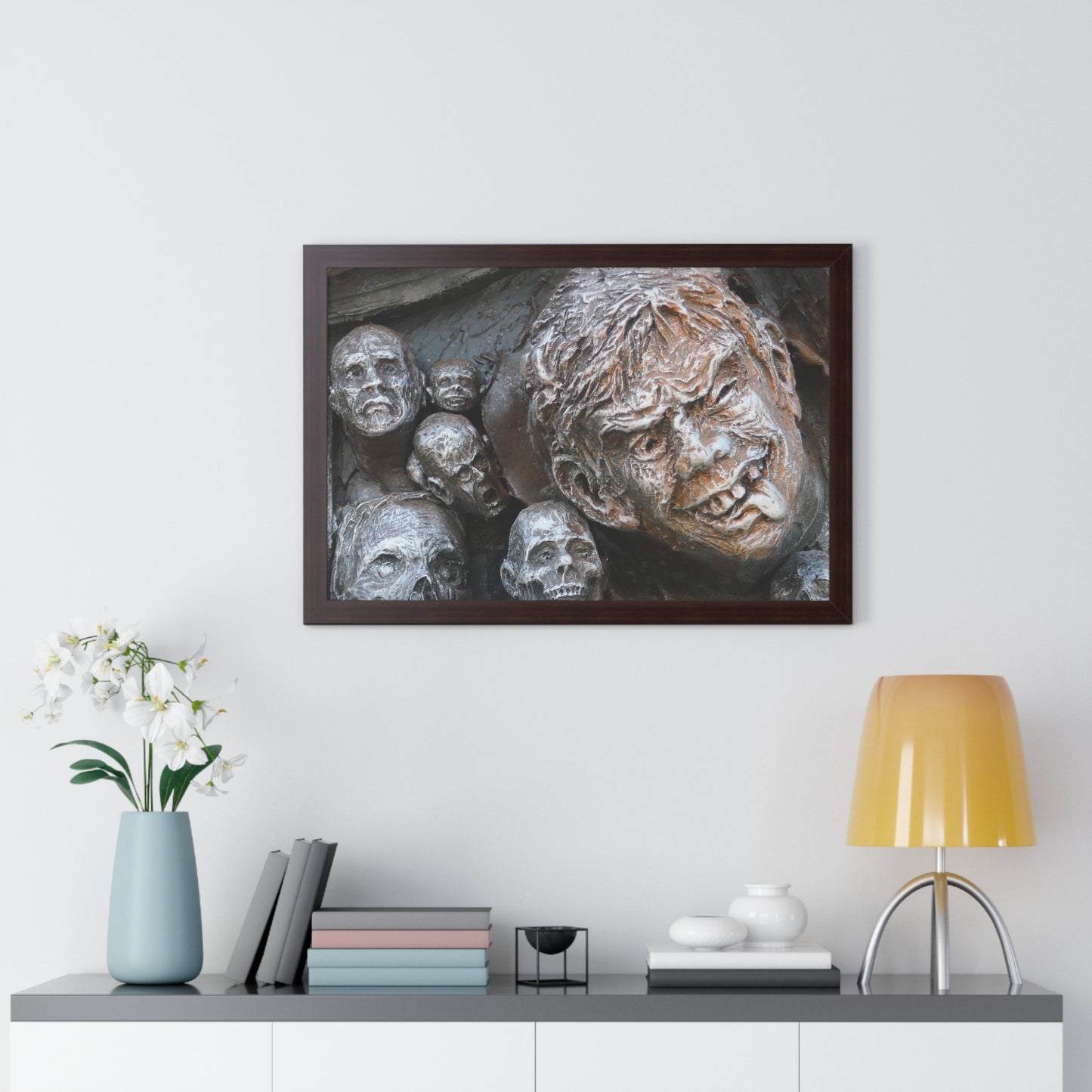 Waiting for the King - Framed Horizontal Poster