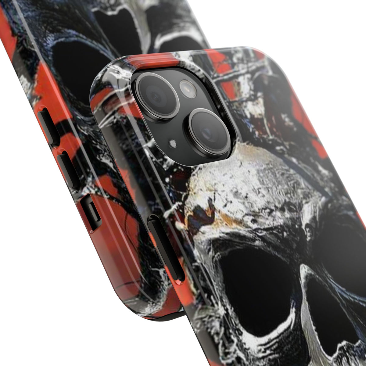 Skull Warrior Inferno Stare (v1) - Tough Phone Cases