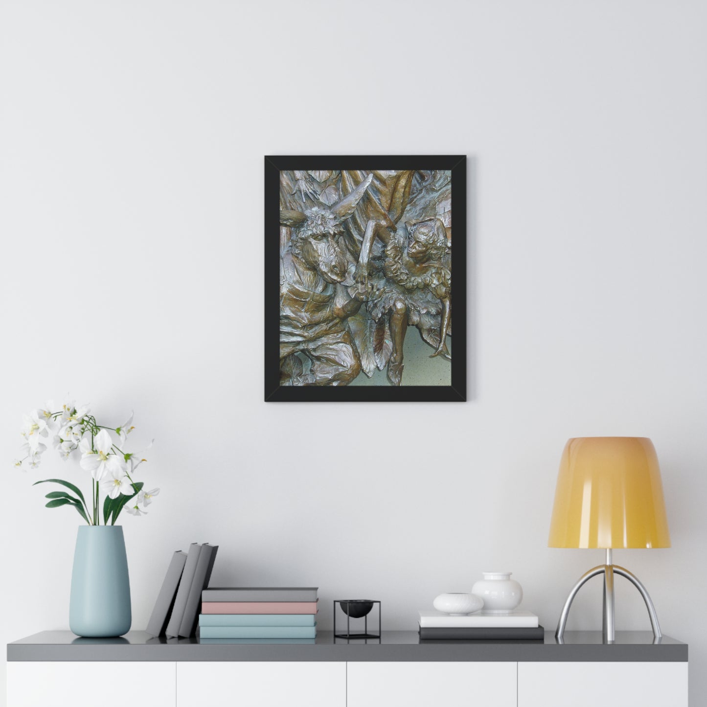 Flight Love - Framed Vertical Poster