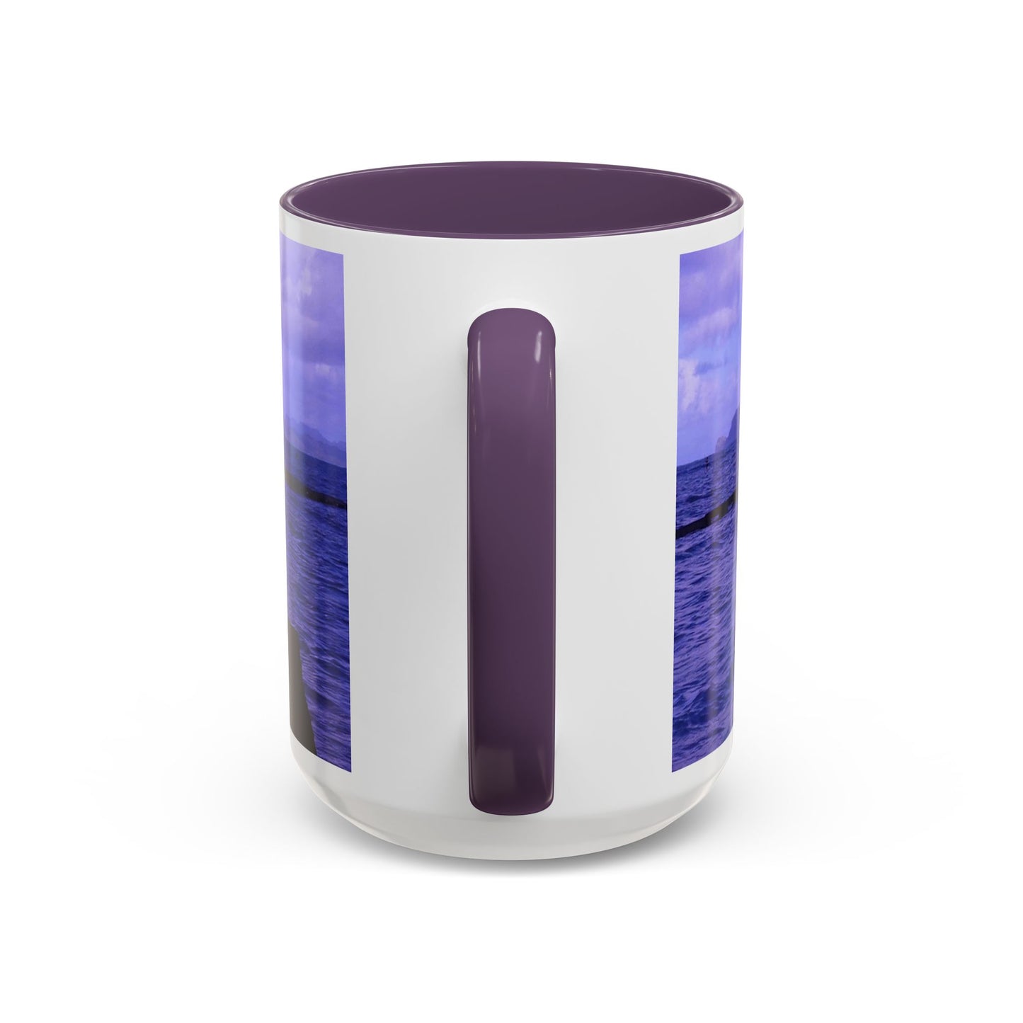 Wade To Chinaman's Hat - Accent Coffee Mug (11, 15oz)