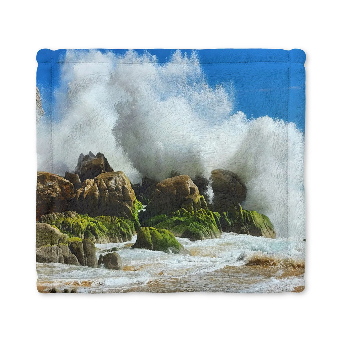 Divorce Beach - Baby Lovey Blanket