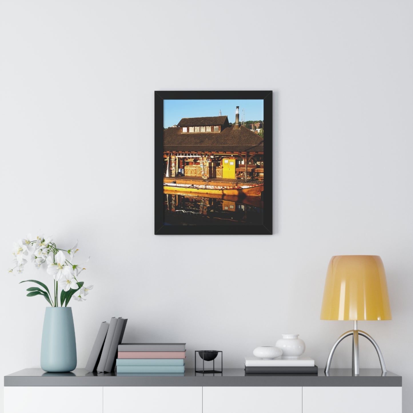 Q'il'bid Awe - Framed Vertical Poster