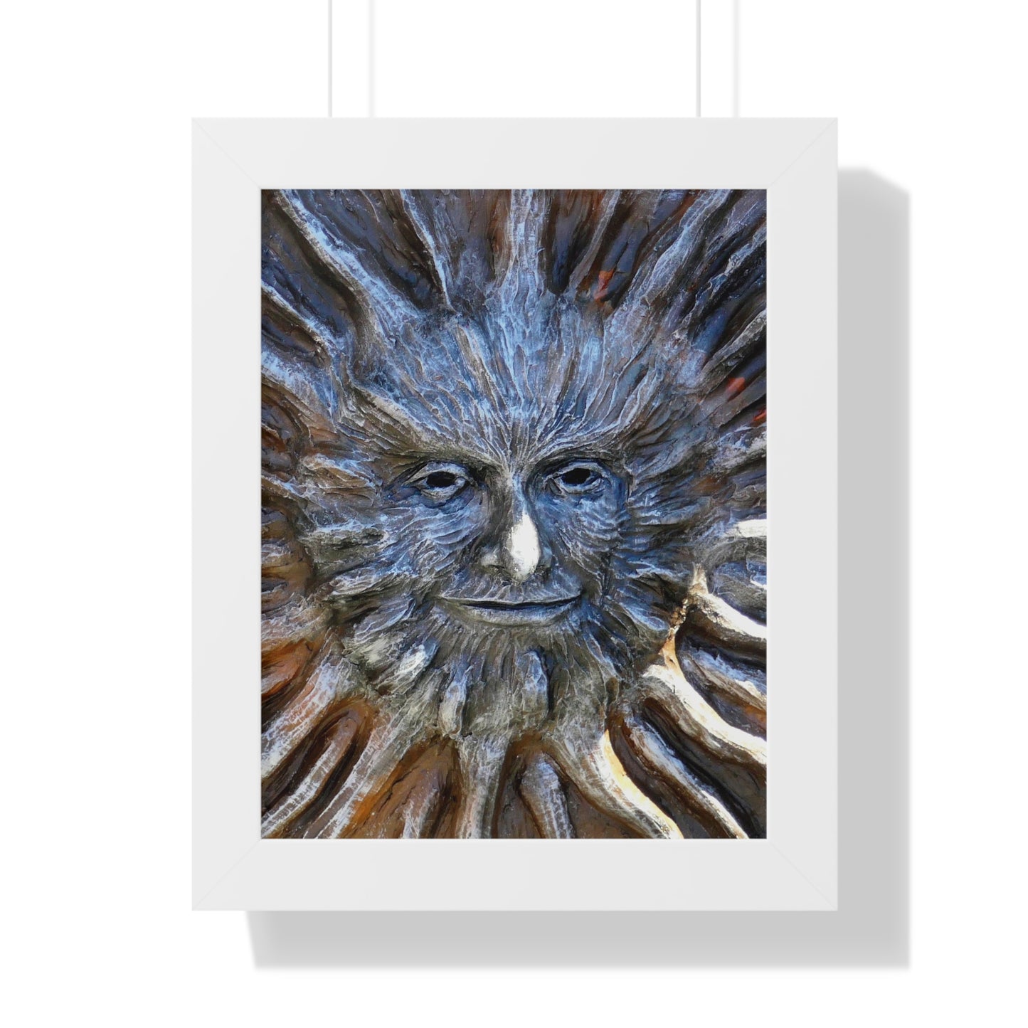 Sun God - Framed Vertical Poster