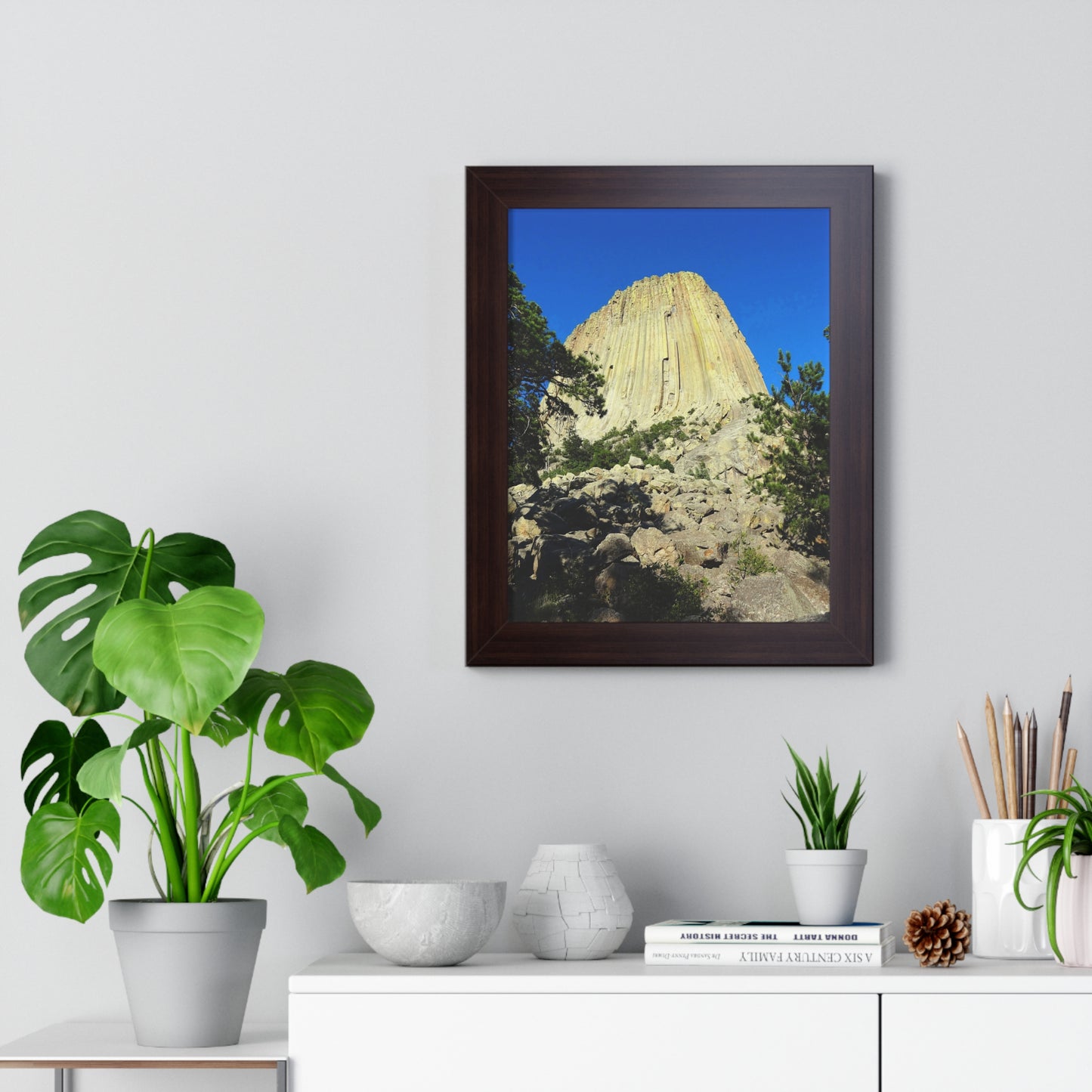 Reaching Heaven - Framed Vertical Poster