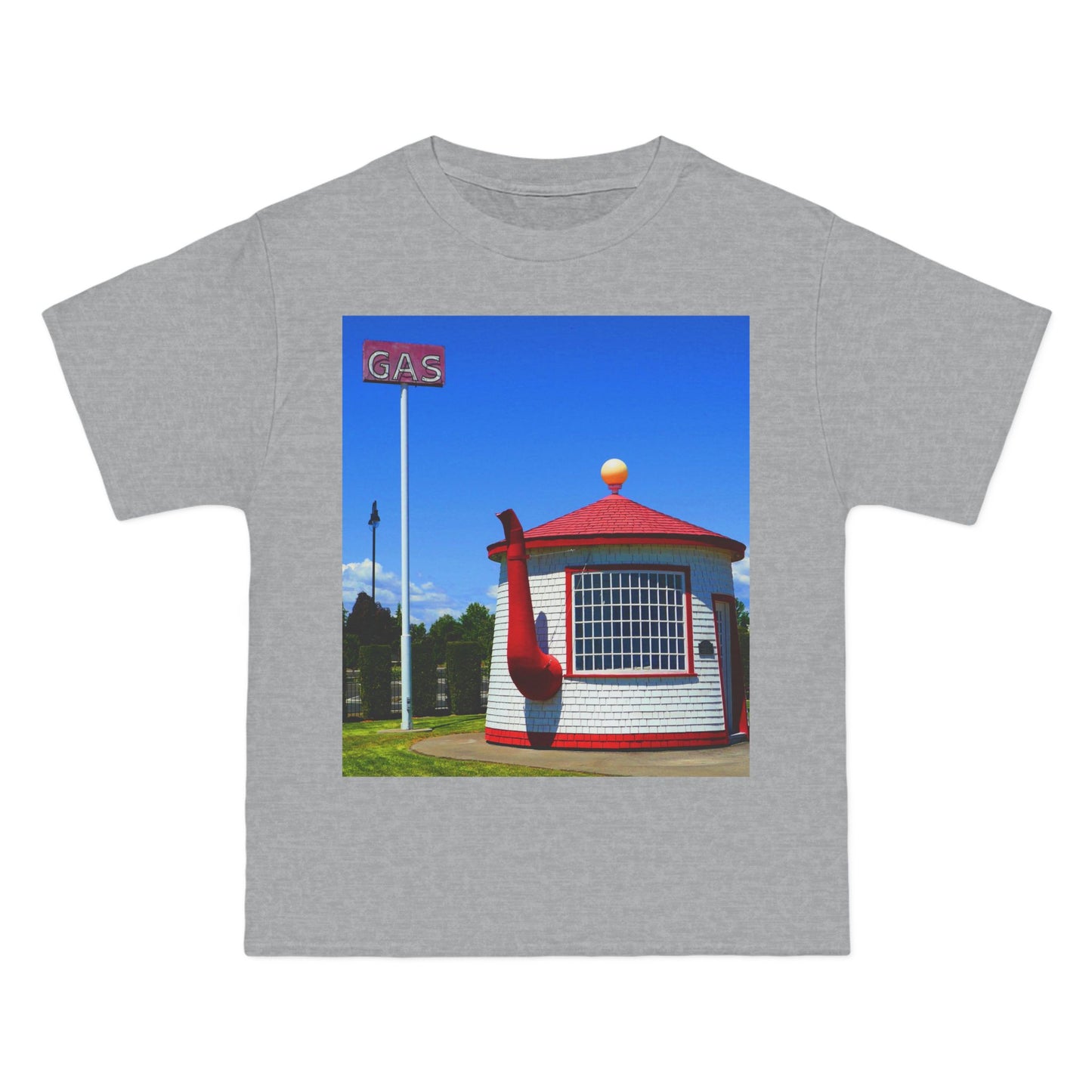 Historic Teapot Dome Service Station - Beefy-T Short-Sleeve T-Shirt