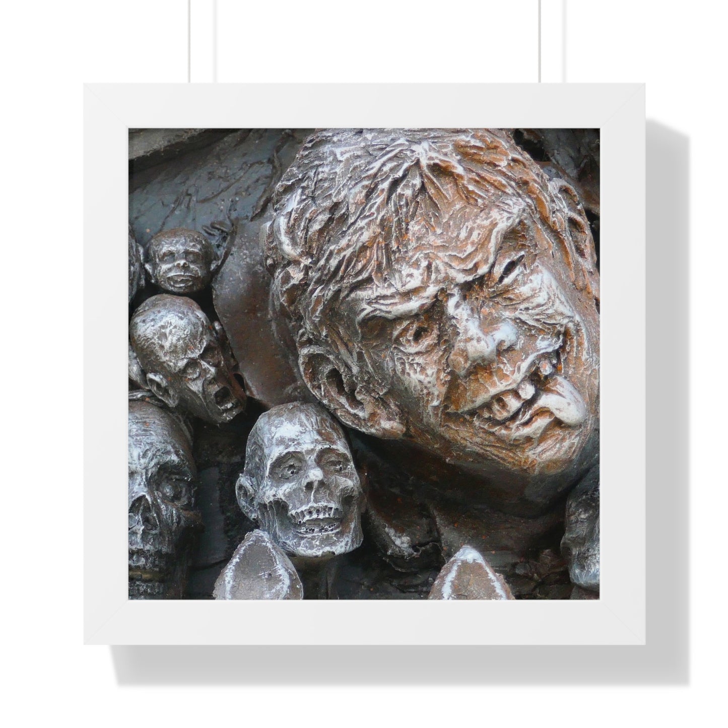 Waiting for the King - Framed Vertical Poster