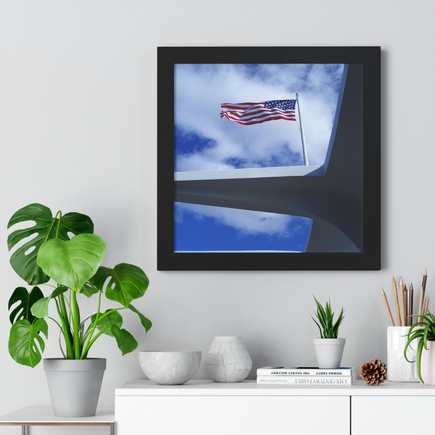 In Solemn Remembrance - Framed Vertical Poster