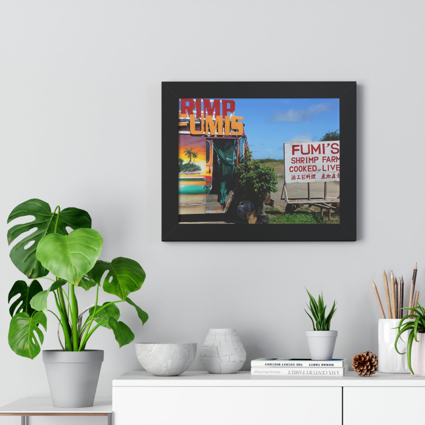 Kaulana Delights - Framed Horizontal Poster