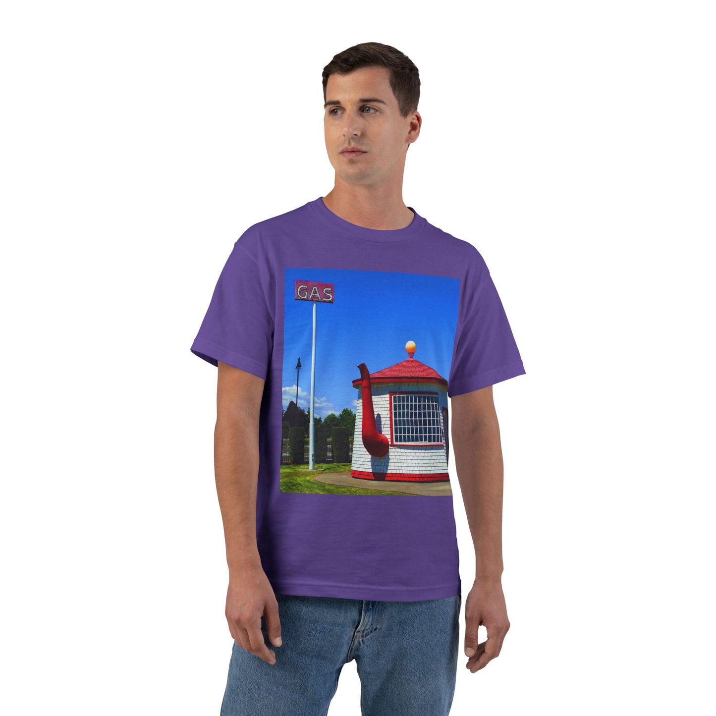 Historic Teapot Dome Service Station - Beefy-T Short-Sleeve T-Shirt