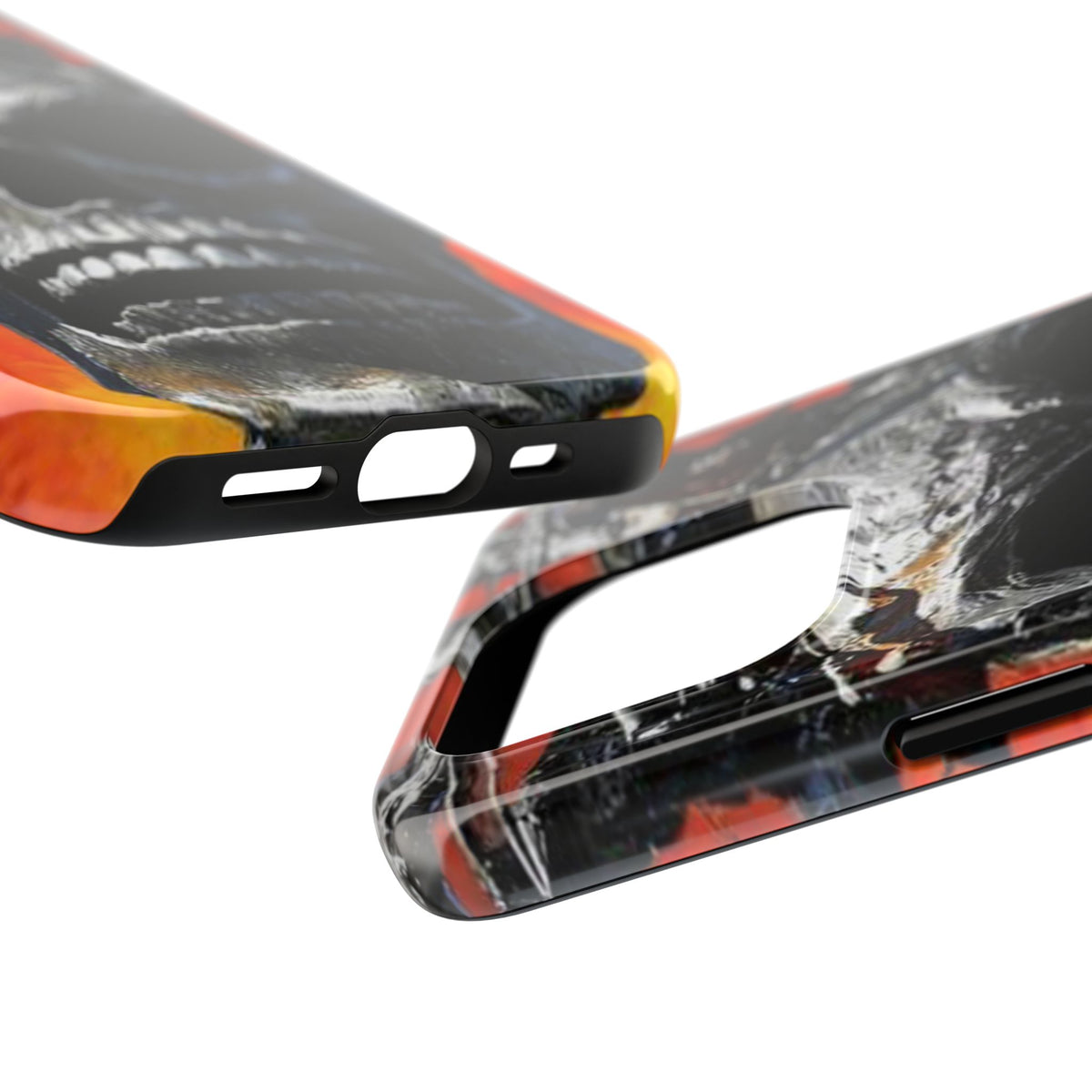 Skull Warrior Inferno Stare (v1) - Tough Phone Cases