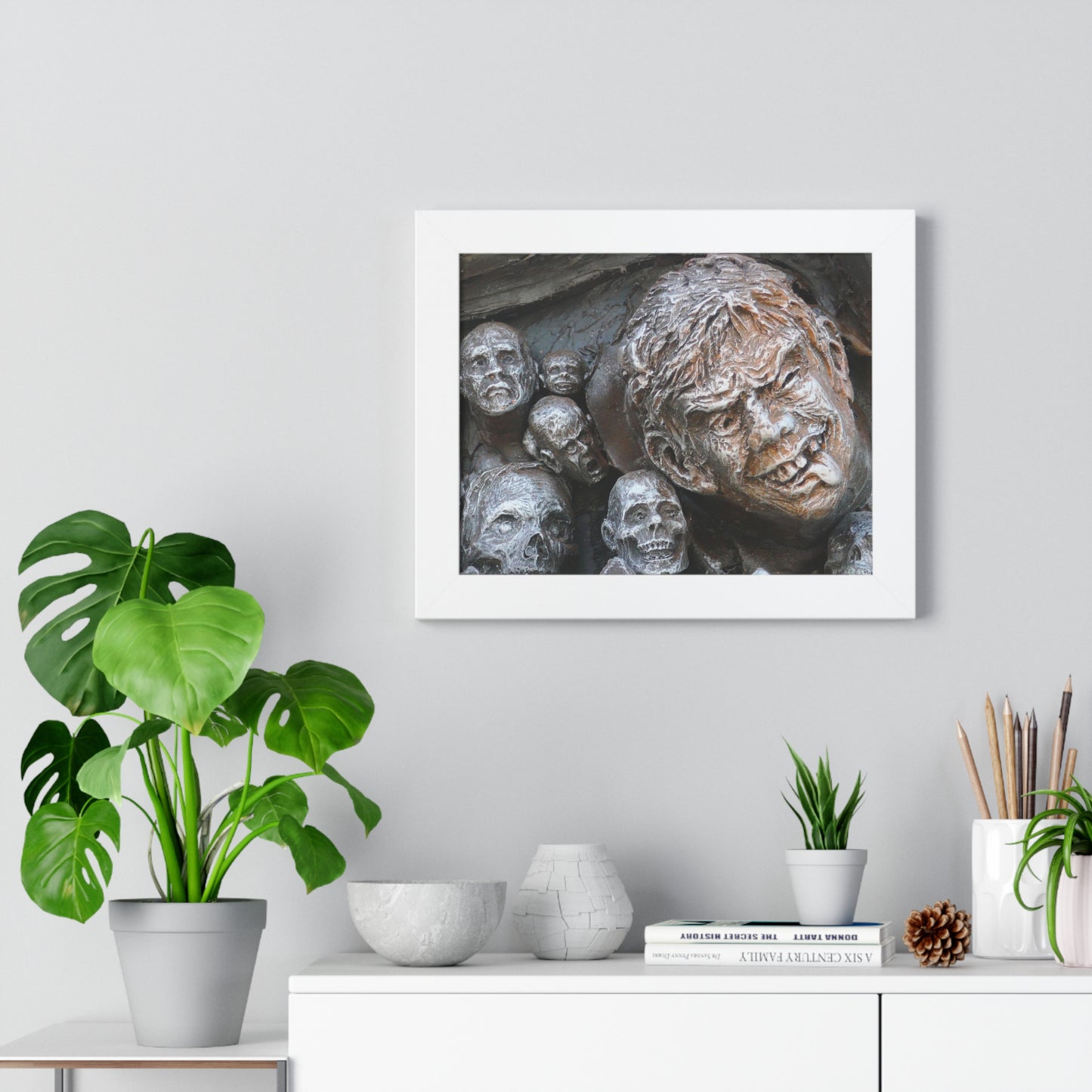 Waiting for the King - Framed Horizontal Poster