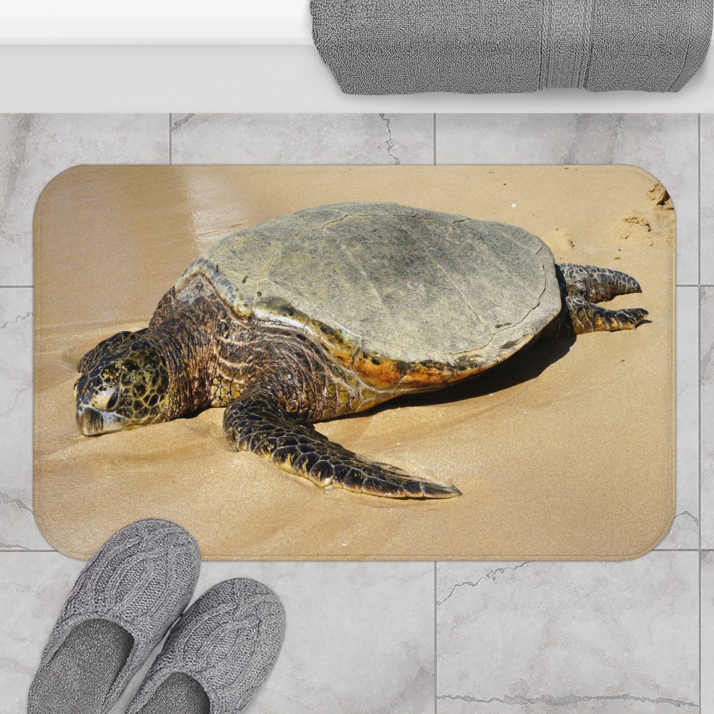 Seabound - Microfiber Bath Mat - Fry1Productions