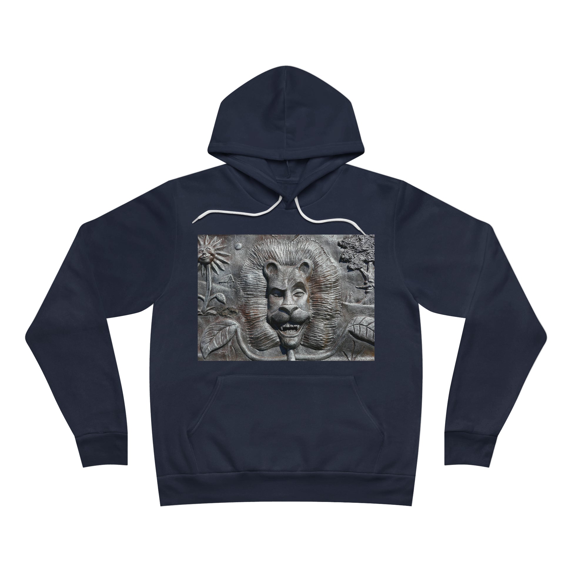 Lion's Friends Forever - Unisex Sponge Fleece Pullover Hoodie - Fry1Productions