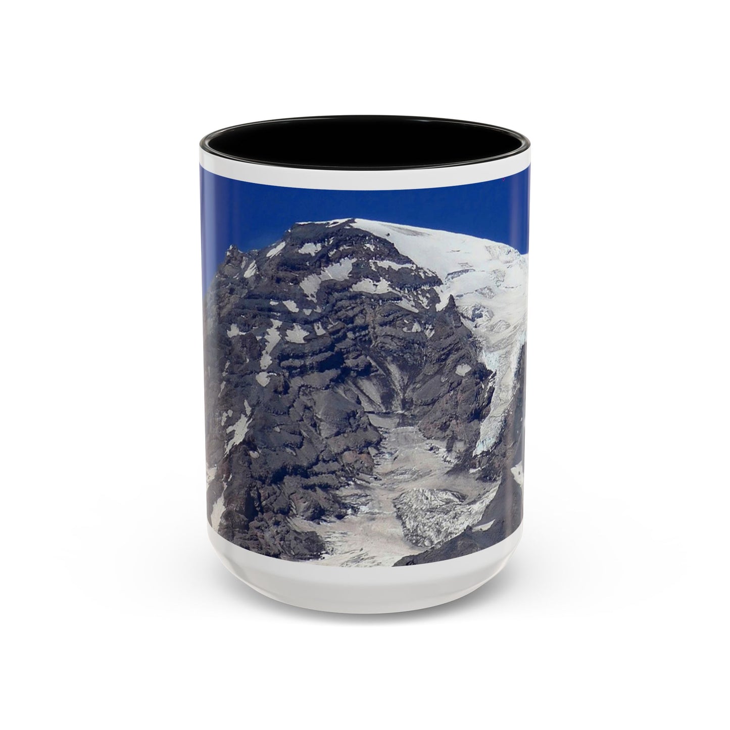 Majestic Mt. Rainier - Accent Coffee Mug (11, 15oz)