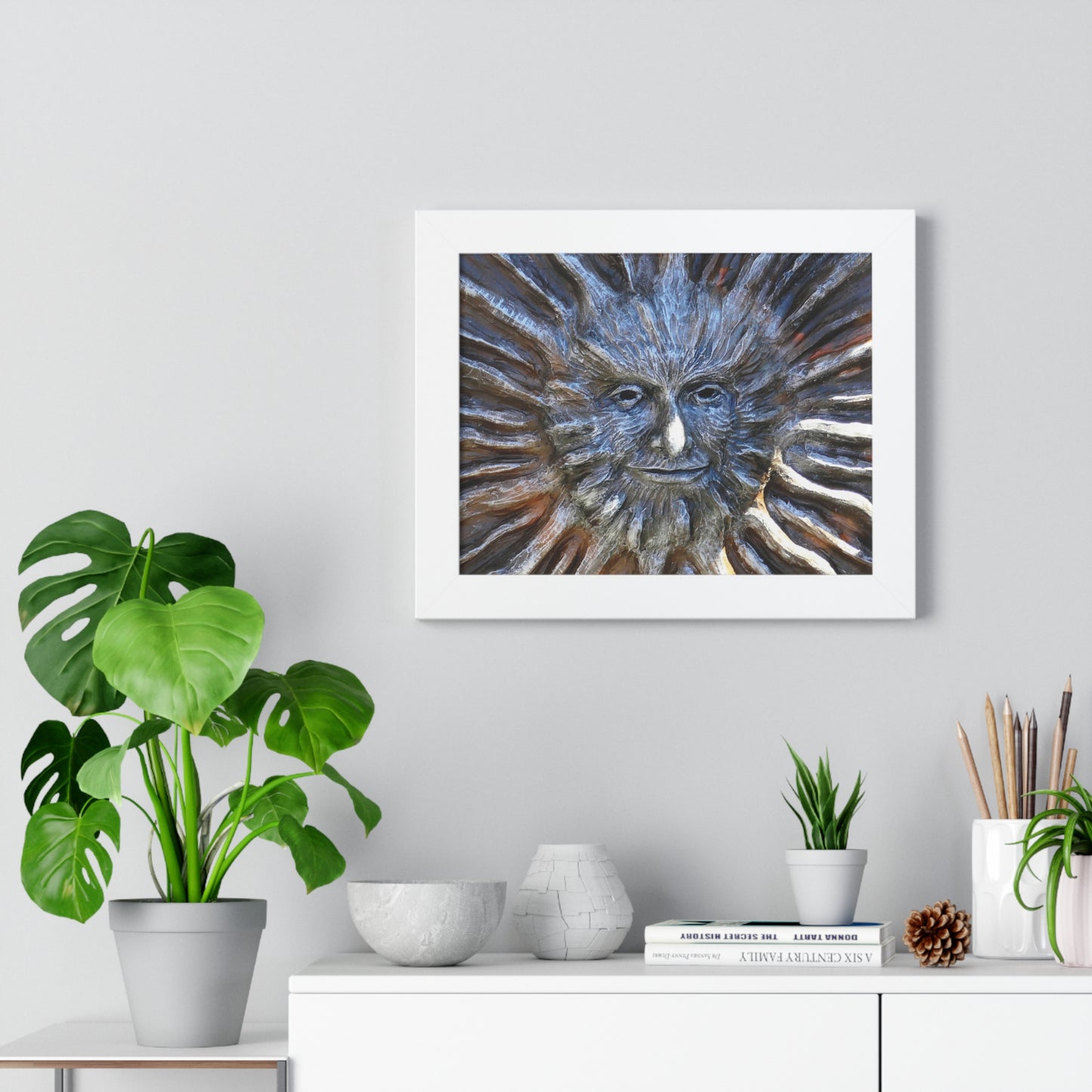 Sun God - Framed Horizontal Poster