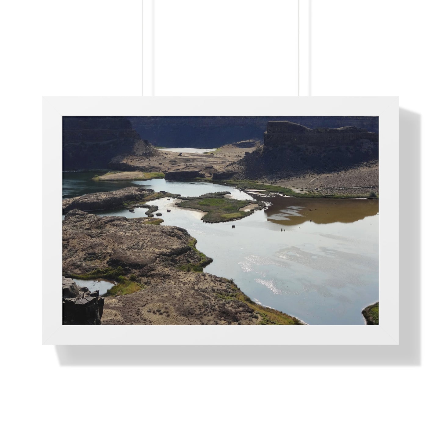 Reminisce of Ancient Thunder - Framed Horizontal Poster