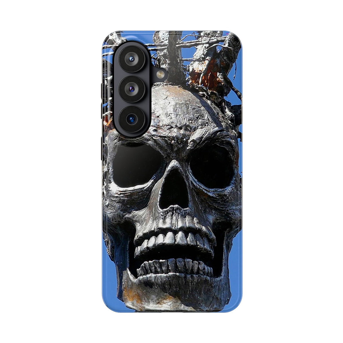 Skull Warrior Stare - Tough Phone Cases