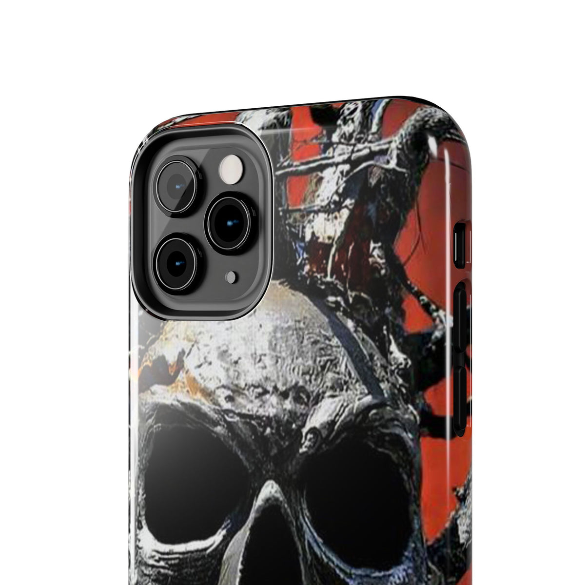 Skull Warrior Inferno Stare (v1) - Tough Phone Cases