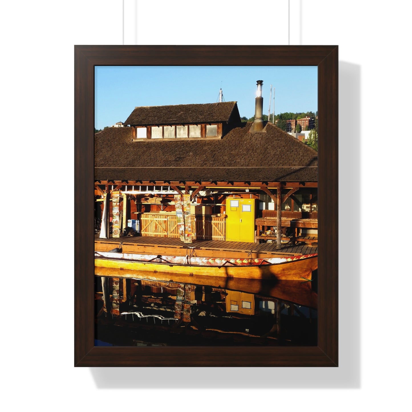 Q'il'bid Awe - Framed Vertical Poster