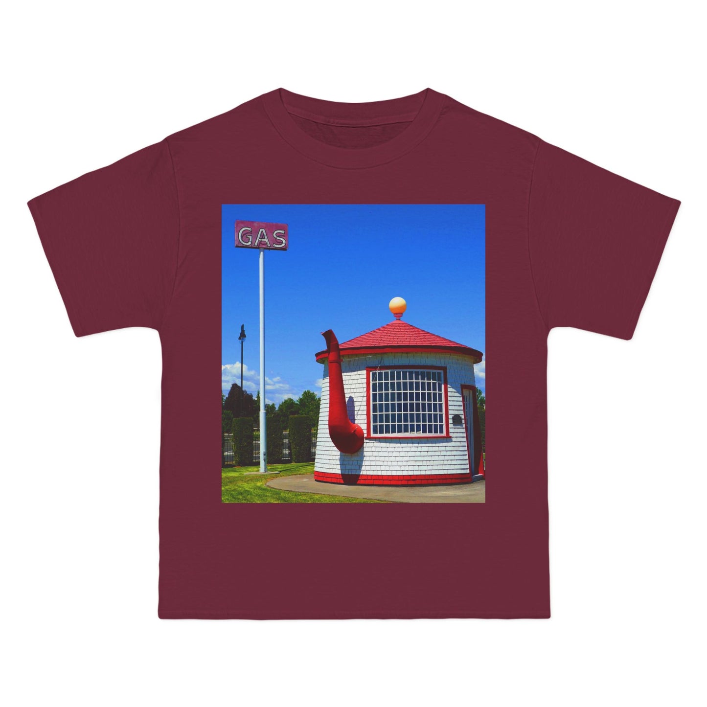 Historic Teapot Dome Service Station - Beefy-T Short-Sleeve T-Shirt
