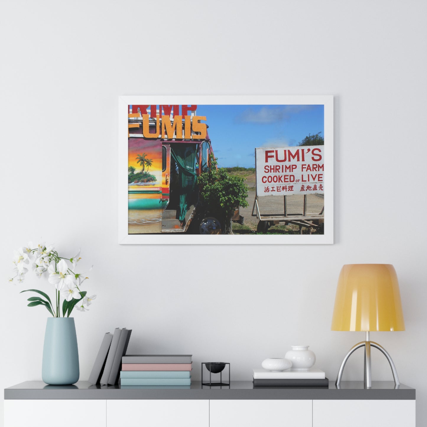 Kaulana Delights - Framed Horizontal Poster