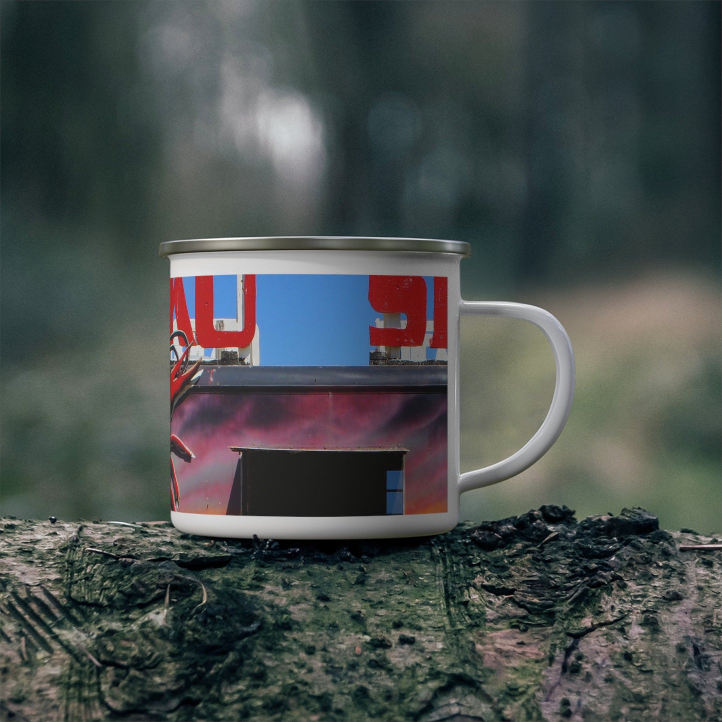 Kahuku Kai - Enamel Camping Mug 12oz