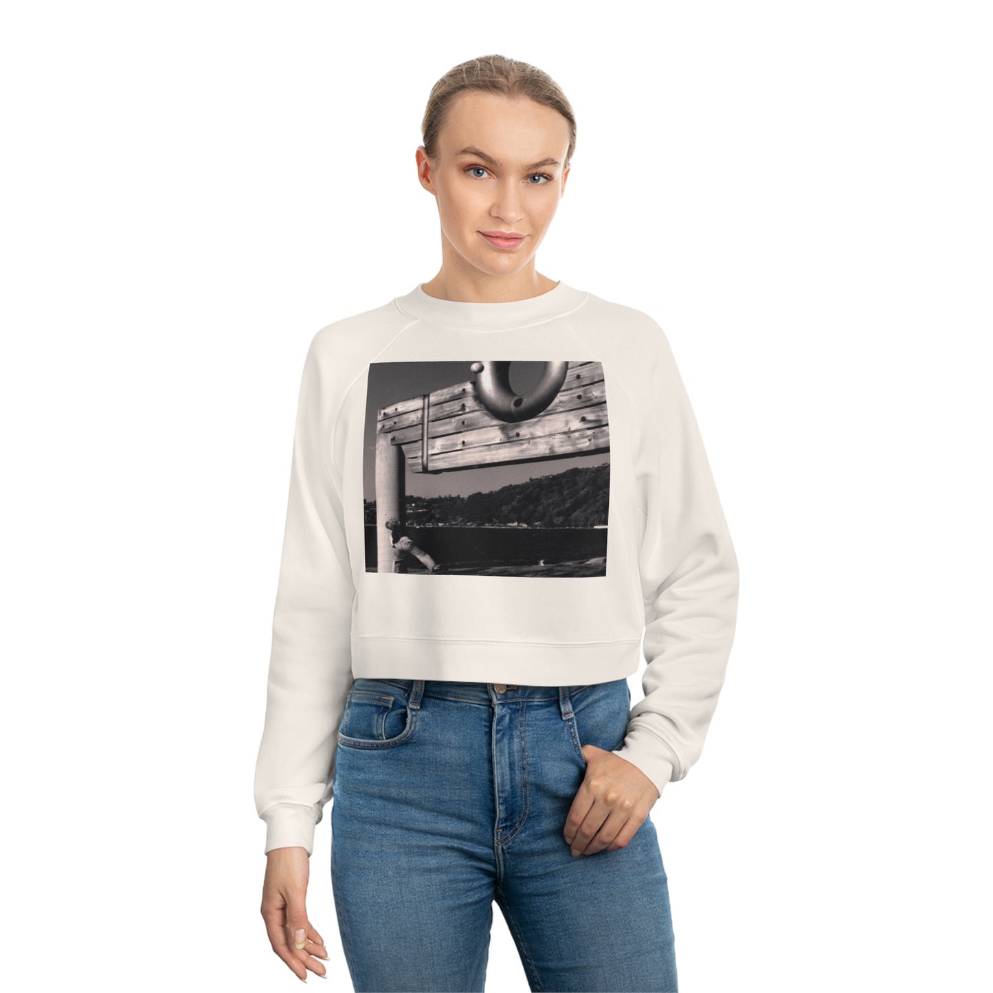 Great Throw - Women's Cropped Fleece Pullover - Fry1Productions