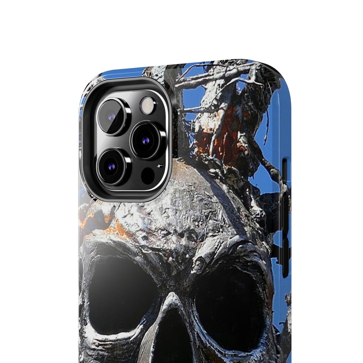 Skull Warrior Stare - Tough Phone Cases