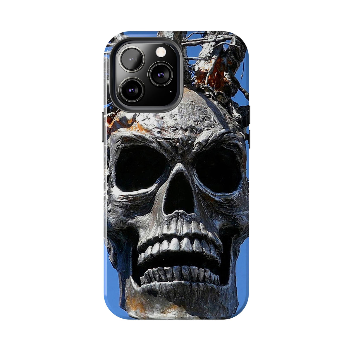 Skull Warrior Stare - Tough Phone Cases