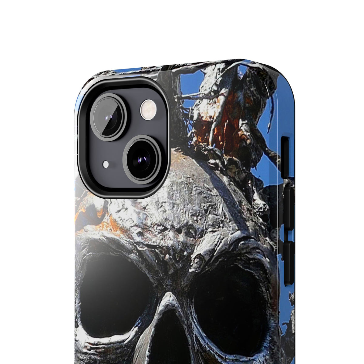 Skull Warrior Stare - Tough Phone Cases